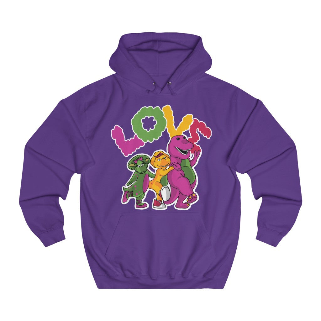 LOVE Cotton Hoodie - Alien Cow