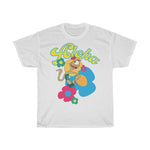 Aloha Cotton Tee - Alien Cow