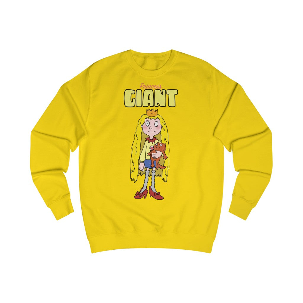 Princess Giant Cotton Sweatshirt - Alien Cow