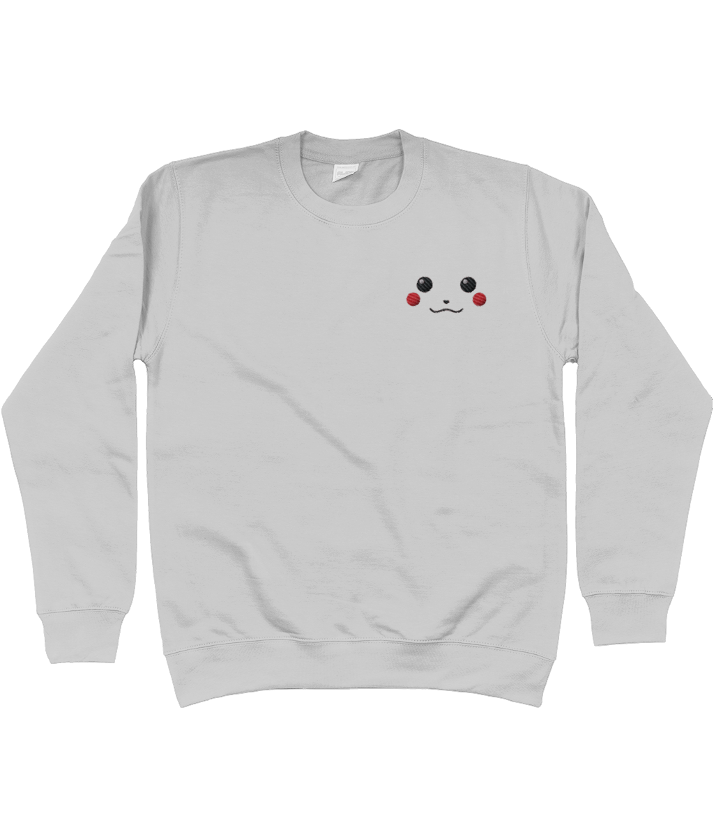 Sparky Embroidered Sweatshirt - Alien Cow