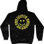 Smiling On The Inside Cotton Hoodie - Alien Cow