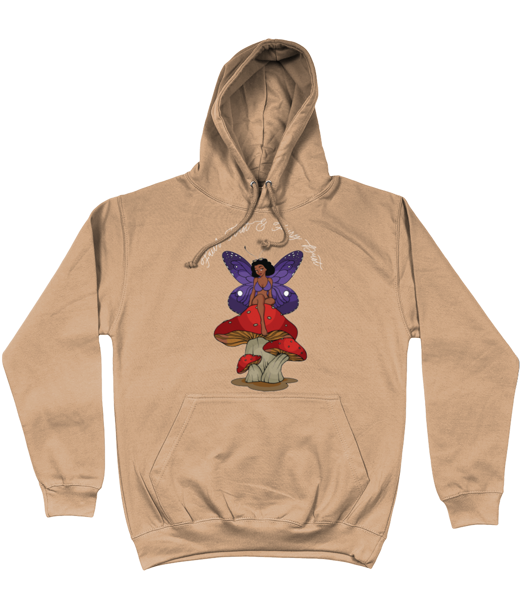 Fairy Dust Cotton Hoodie - Alien Cow