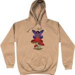 Fairy Dust Cotton Hoodie - Alien Cow