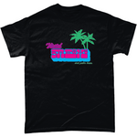 Vivid Dreams & Palm Trees Cotton T-Shirt - Alien Cow