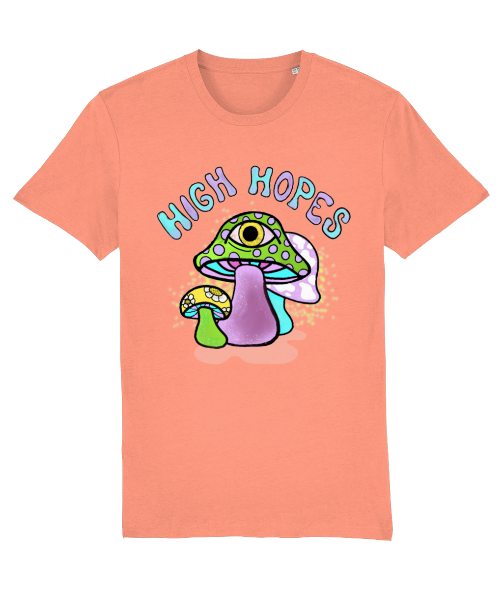 High Hopes Organic Cotton T-Shirt - Alien Cow