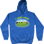 The Grass Is Greener Cotton Hoodie - Alien Cow