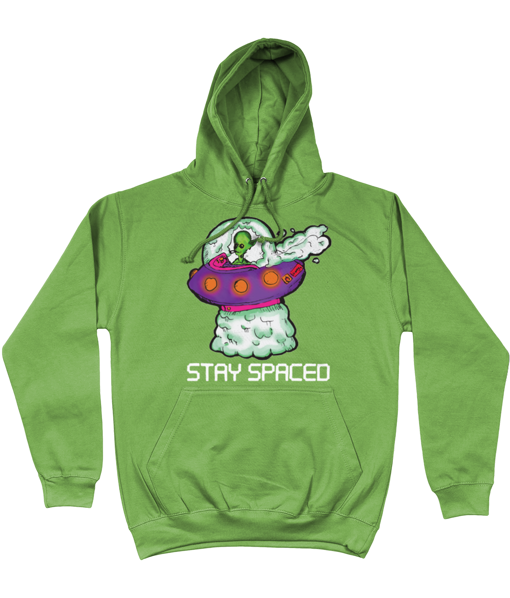 Stay Spaced Hoodie - Alien Cow