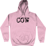 COW Cotton College Hoodie - Alien Cow