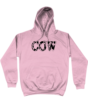 COW Cotton College Hoodie - Alien Cow