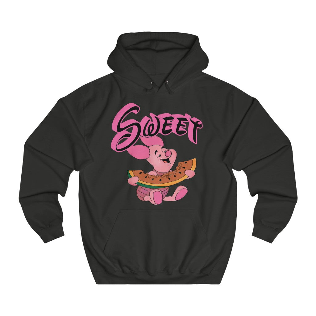 Piglet Cotton Hoodie - Alien Cow