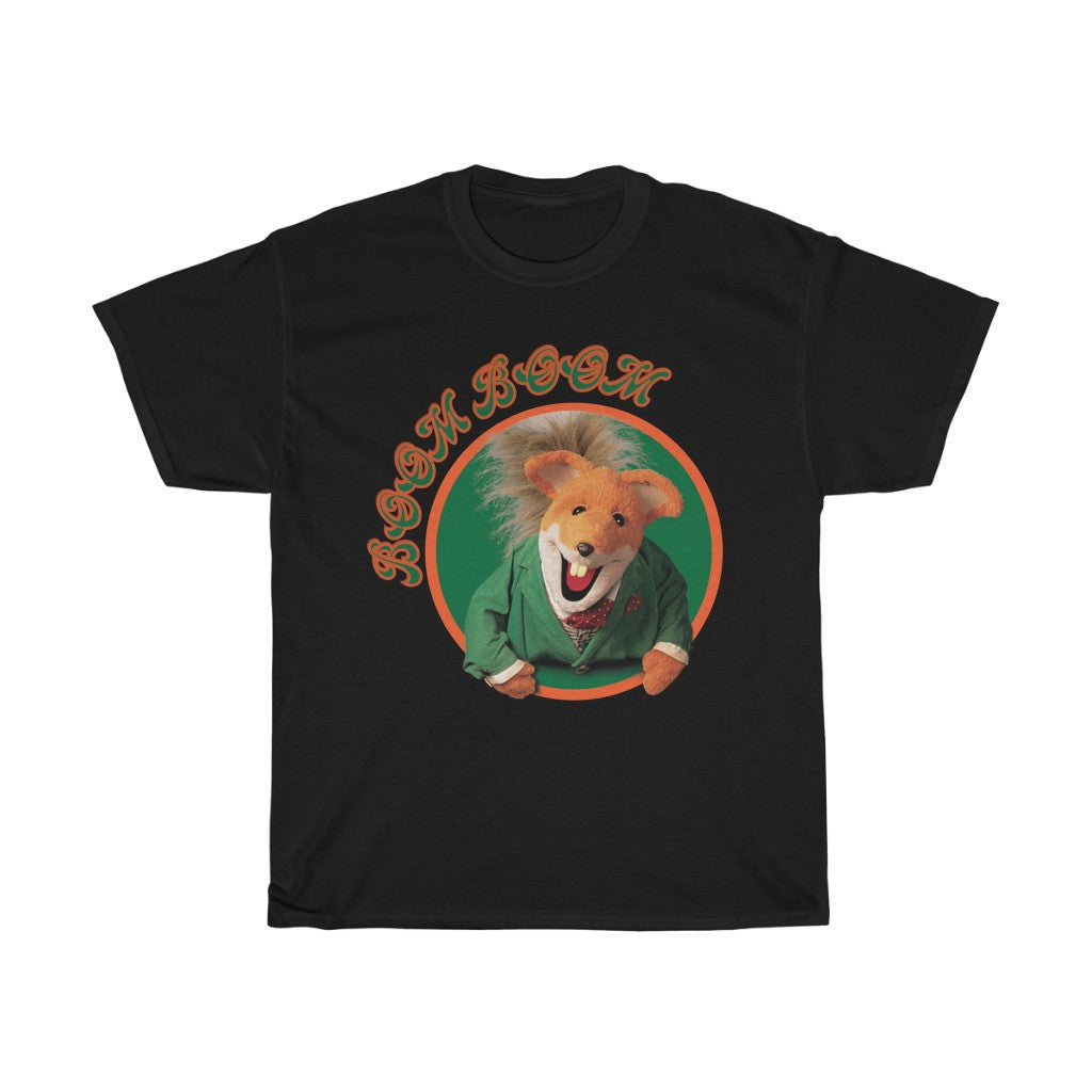 Basil Brush Unisex Heavy Cotton Tee - Alien Cow