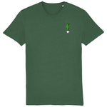 Dracaena Embroidered Organic Cotton Tee - Alien Cow