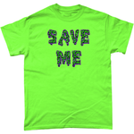 Save Me Neon  Heavy Cotton T-Shirt - Alien Cow