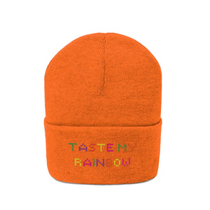 Taste My Rainbow Knit Beanie - Alien Cow