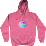 Over The Moon Hoodie - Alien Cow