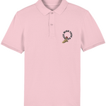 Mind Your Business Embroidered Polo Shirt - Alien Cow