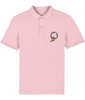 Mind Your Business Embroidered Polo Shirt - Alien Cow