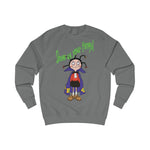 Show Us Your Fangs Cotton Sweatshirt - Alien Cow