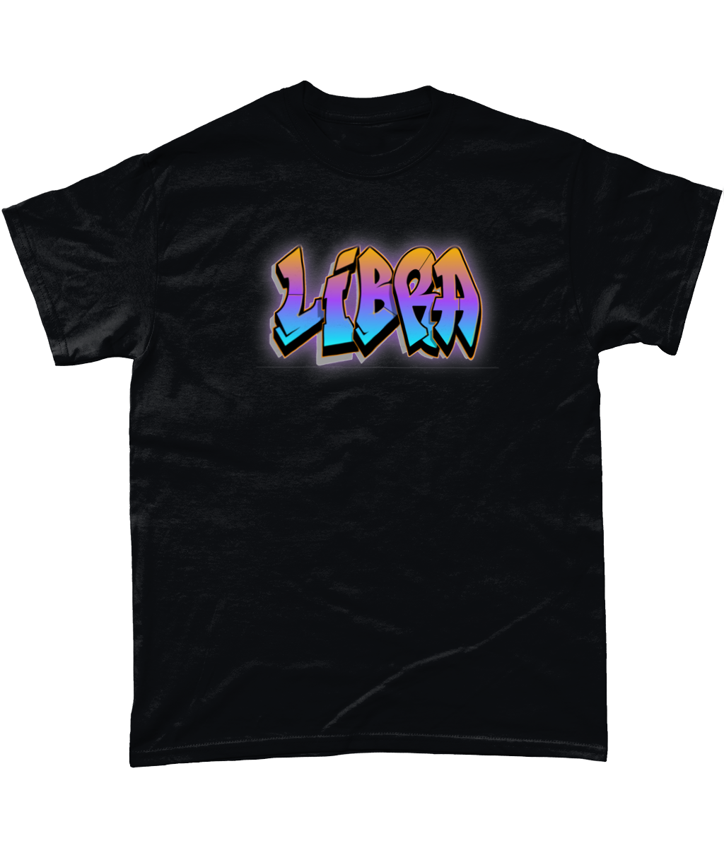 Libra Season Heavy Cotton T-Shirt - Alien Cow