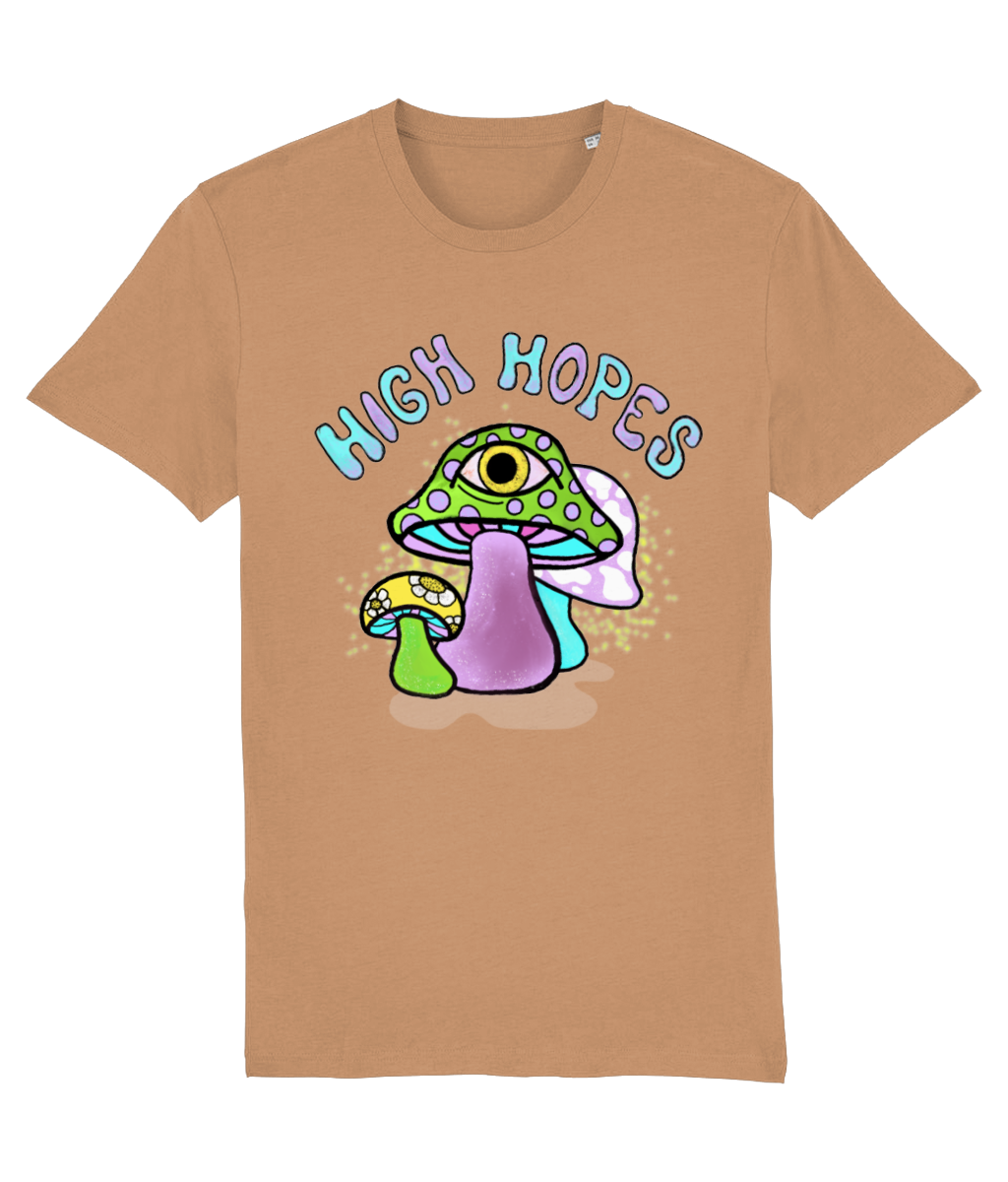 High Hopes Organic Cotton T-Shirt - Alien Cow