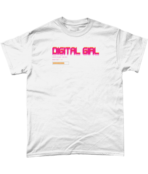 DIGITAL GIRL Heavy Cotton T-Shirt - Alien Cow