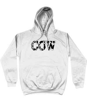 COW Cotton College Hoodie - Alien Cow