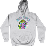 High Hopes Cotton Hoodie - Alien Cow