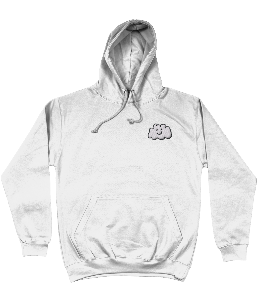 Head In The Clouds Embroidered Hoodie - Alien Cow