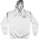 Head In The Clouds Embroidered Hoodie - Alien Cow