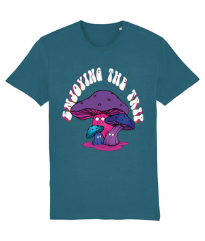 Enjoying The Trip Organic Tee - Alien Cow