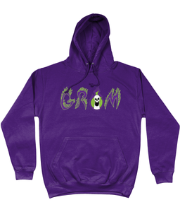 Grim Cotton College Hoodie - Alien Cow