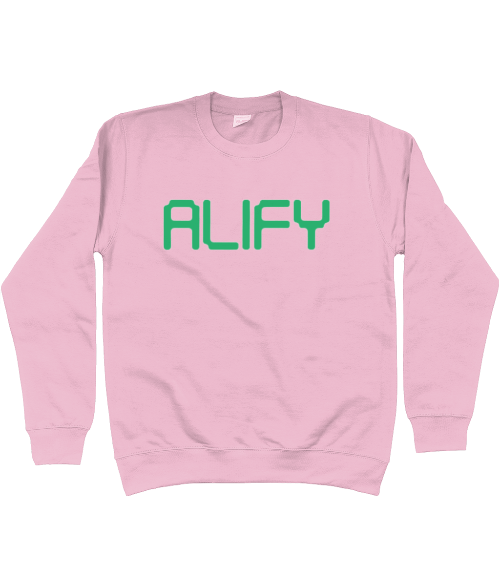 CUSTOM ALIFY Sweatshirt - Alien Cow