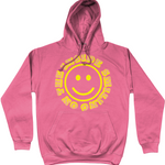 Smiling On The Inside Cotton Hoodie - Alien Cow