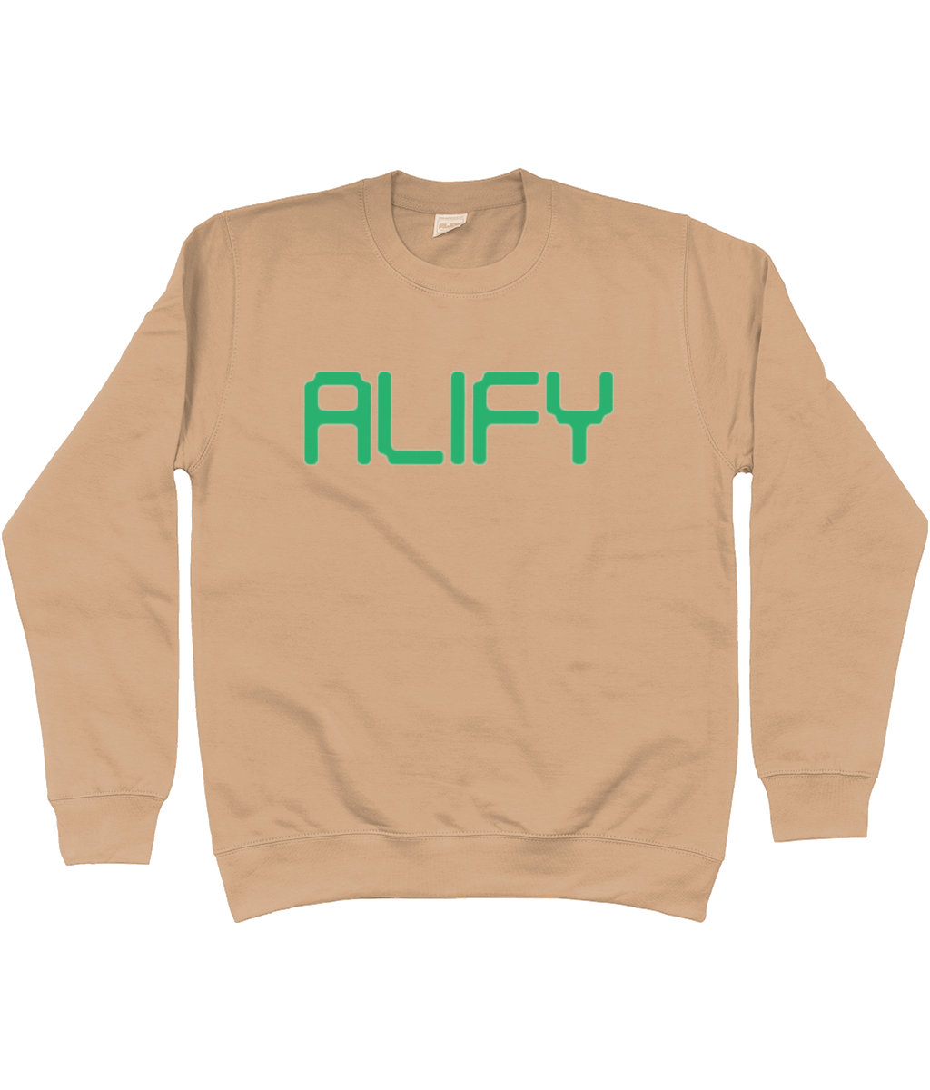 CUSTOM ALIFY Sweatshirt - Alien Cow