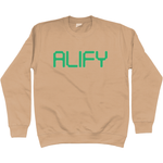 CUSTOM ALIFY Sweatshirt - Alien Cow