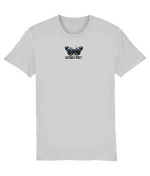 Butterfly Effect Embroidered Organic T-Shirt - Alien Cow