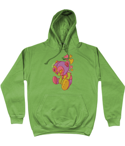 Never Broken Cotton Hoodie - Alien Cow