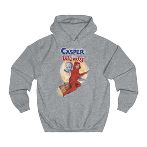 Casper and Wendy Cotton Hoodie - Alien Cow