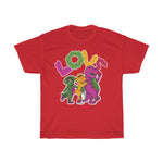 LOVE Heavy Cotton Tee - Alien Cow