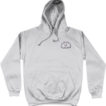 Head In The Clouds Embroidered Hoodie - Alien Cow