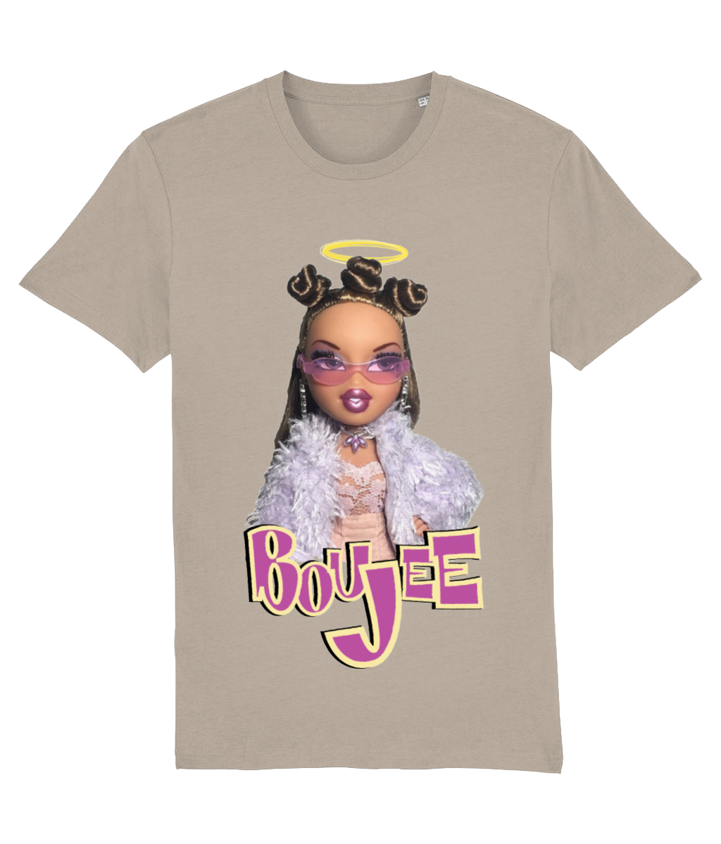 Boujee Brat Organic Cotton T-Shirt - Alien Cow