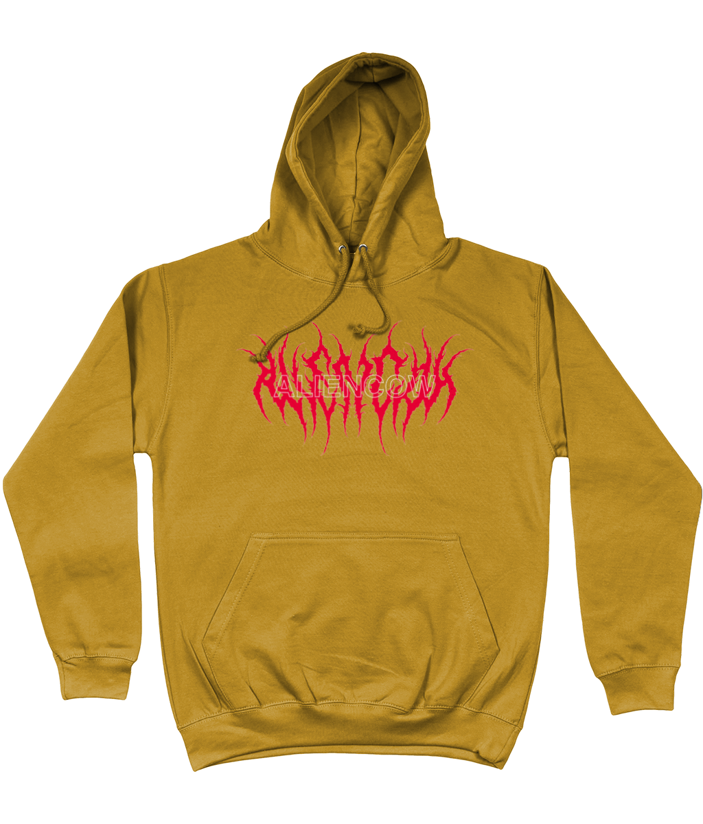 Inner Demons Cotton Hoodie - Alien Cow