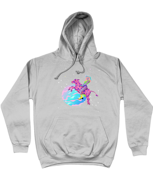 Over The Moon Hoodie - Alien Cow