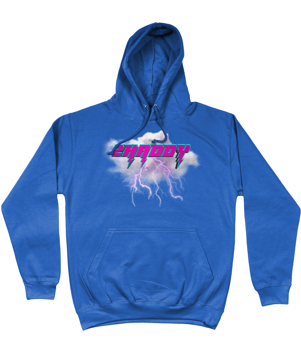 Zhaddy Hot Pink College Cotton Hoodie - Alien Cow