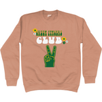 Green Fingers Club Cotton Sweater - Alien Cow