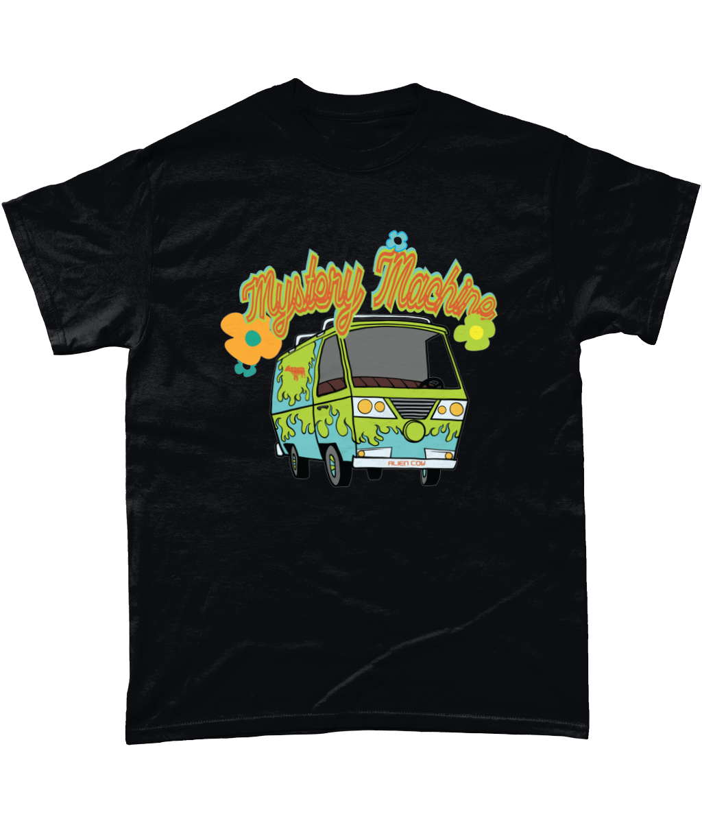 Mystery Machine Cotton T-Shirt - Alien Cow