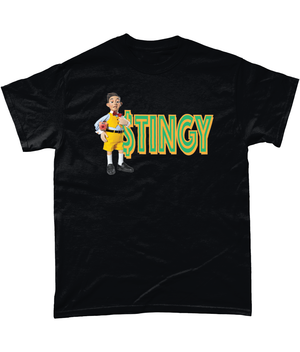 Stingy Heavy Cotton T-Shirt - Alien Cow