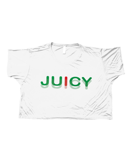 JUICY Boxy Crop Top - Alien Cow