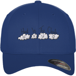 Head In The Clouds Fitted Baseball Cap - Alien Cow