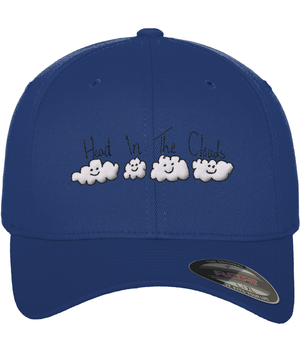 Head In The Clouds Fitted Baseball Cap - Alien Cow